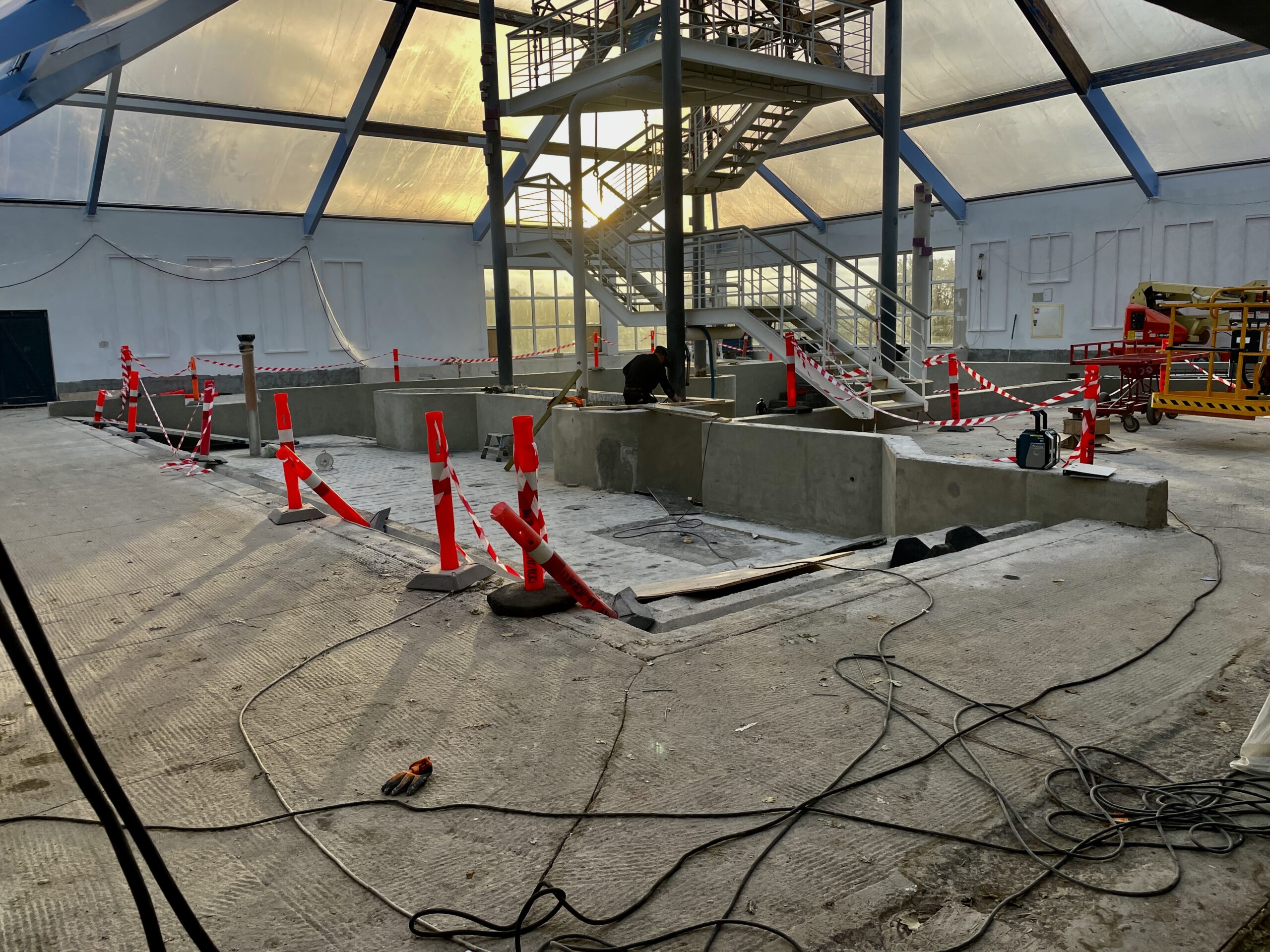 Stor renovation af badeland skrider frem