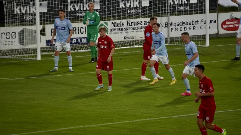 Brændte chancer kostede FC Fredericia i topkamp