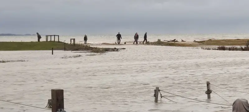 Efter oversvømmelserne: Vær opmærksom på, at havvand kan være blandet med kloakvand