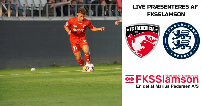 LIVE: FC Fredericia spiller topkamp mod Sønderjyske