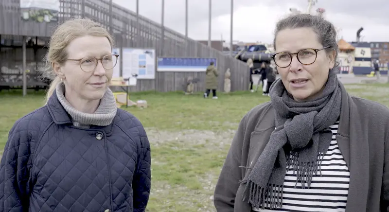 Gymnasieelever satte farver på Kanalbyen
