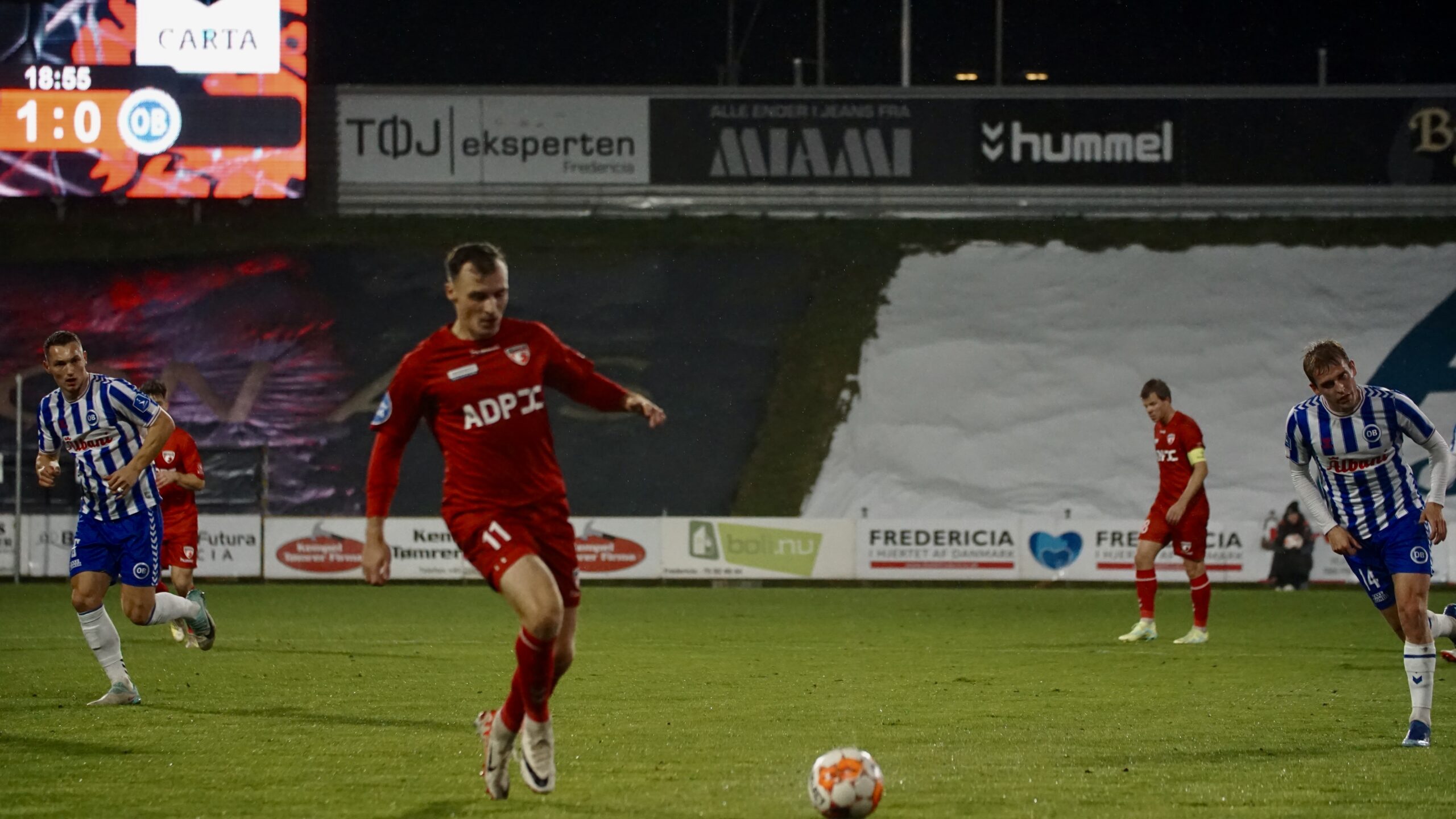 FC Fredericia blev gennembanket af Brøndby