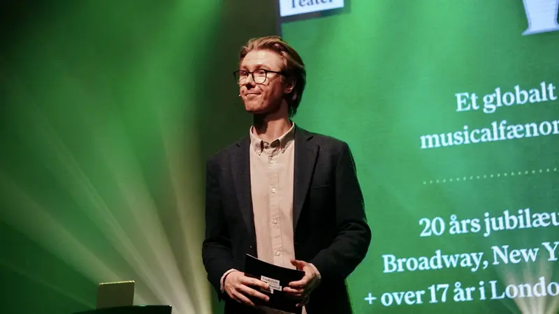 Martin Skriver kunne ikke slippe Fredericia og musicals