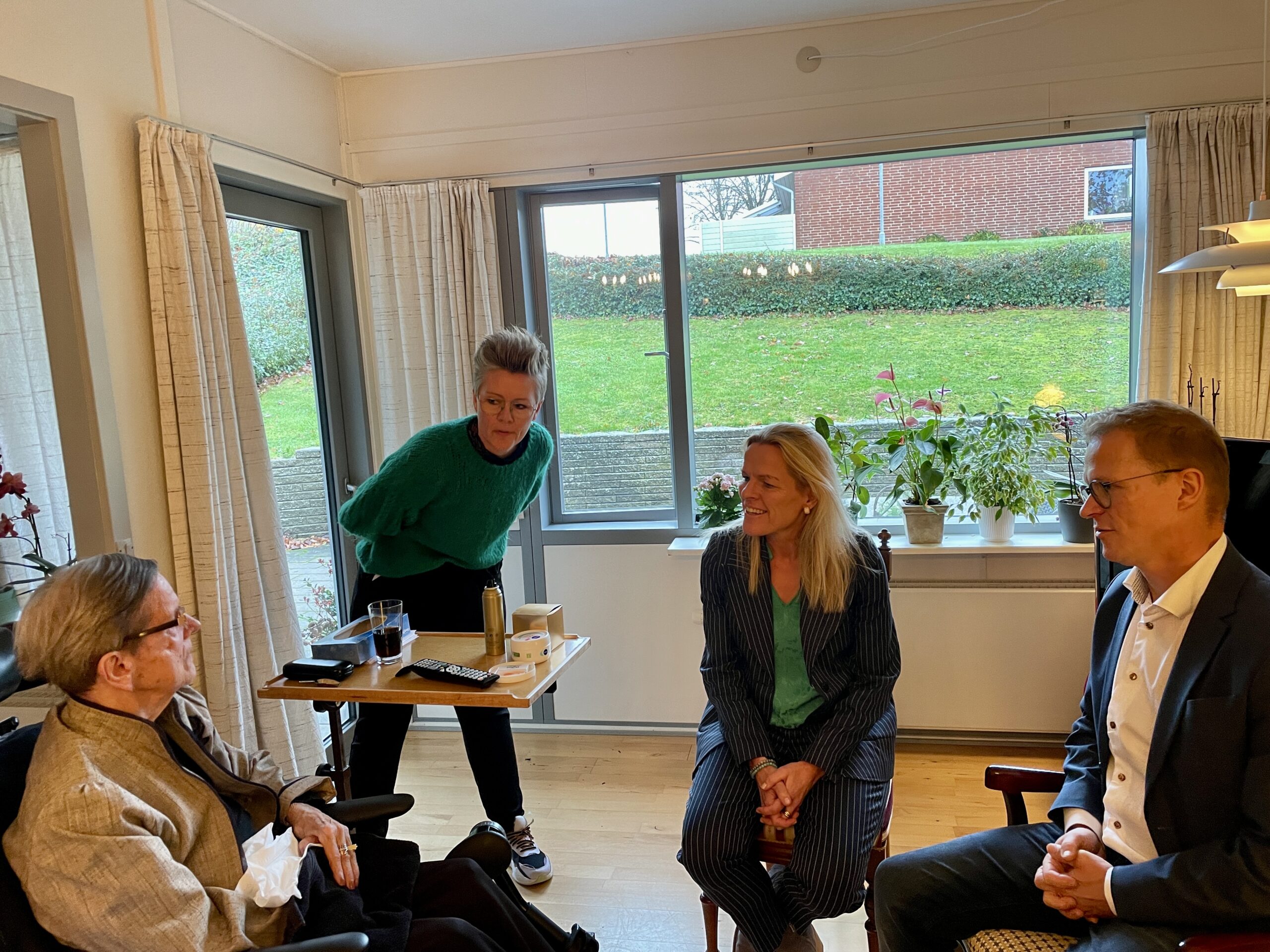 Minister fik indspark til fremtidens plejehjem