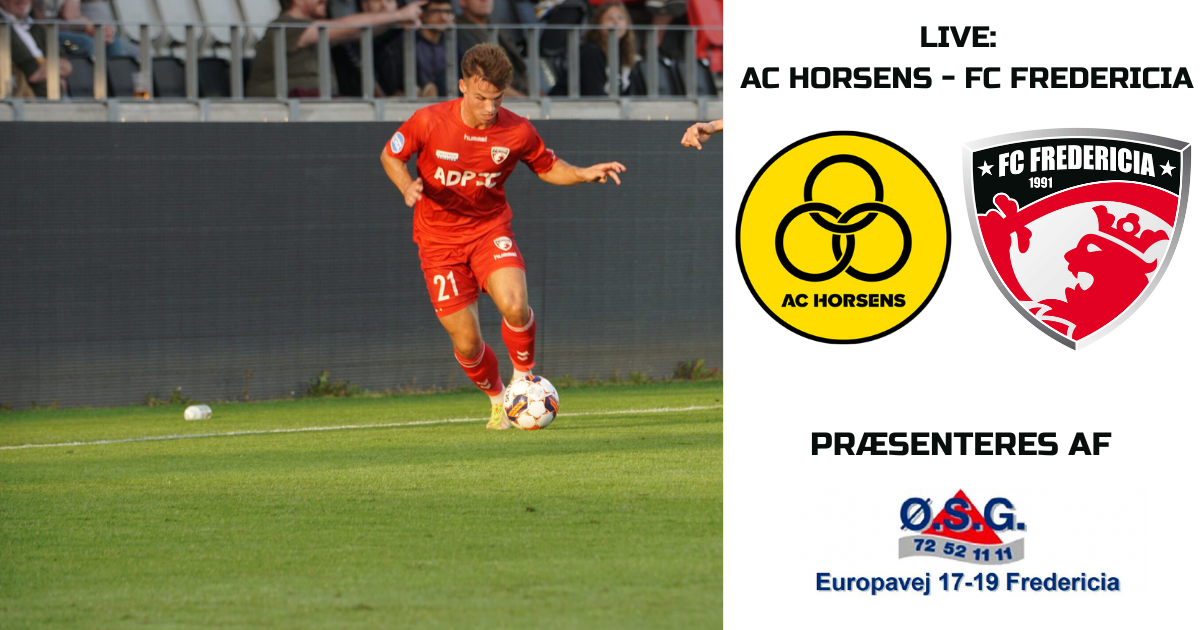 Live: FC Fredericia møder skrantende AC Horsens