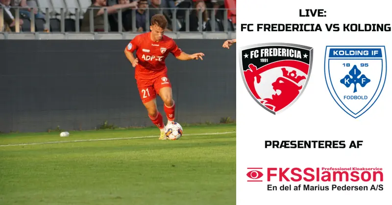 Live: Lokalopgør mellem FC Fredericia og Kolding