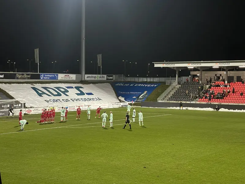 FC Fredericia stod imod Lyngbys pres