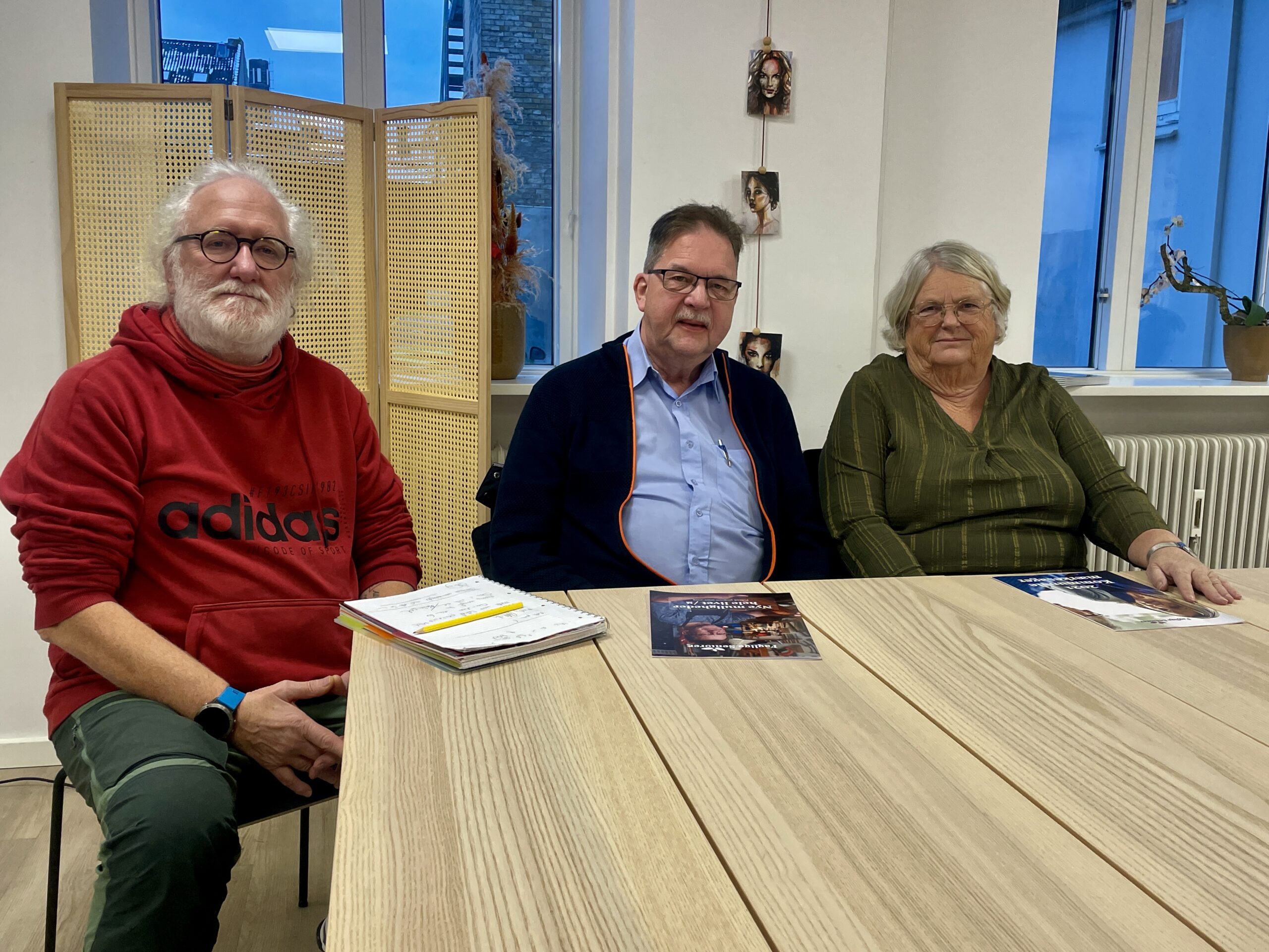 Carsten, Torben og Ingelise vil kæmpe for de ældres sag i Fredericia