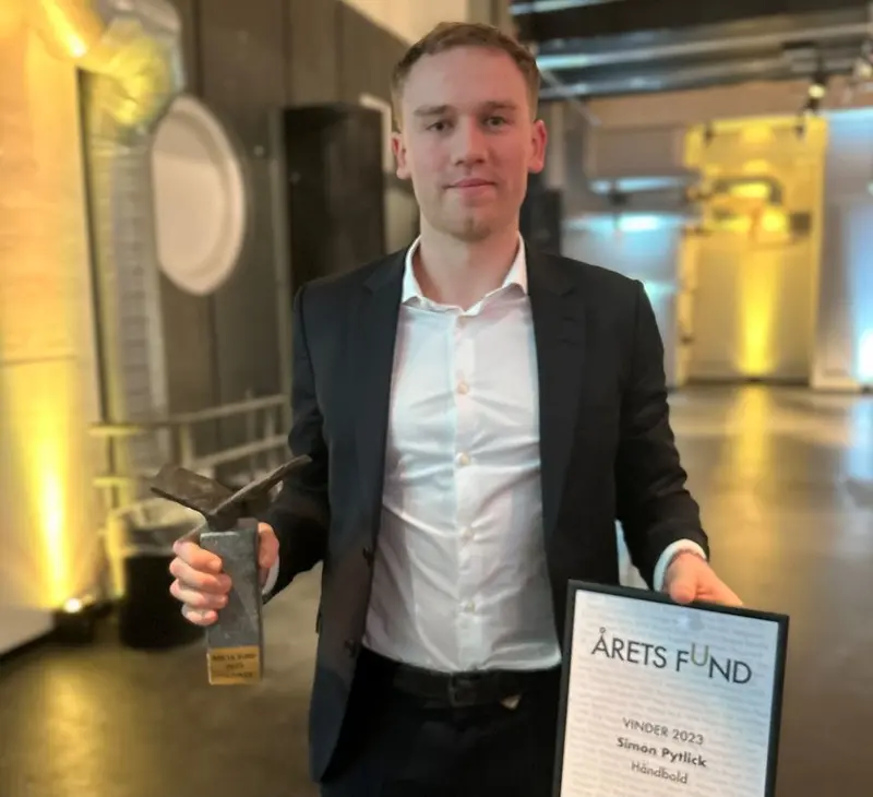 Simon Pytlick er Årets Fund i dansk idræt