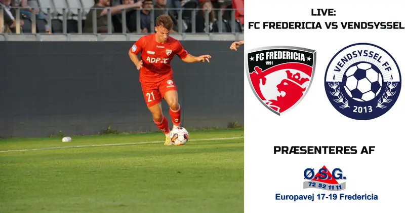 Live: FC Fredericia skal i kamp i frostvejret