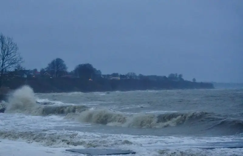 Risiko for oversvømmelser og vind af stormstyrke