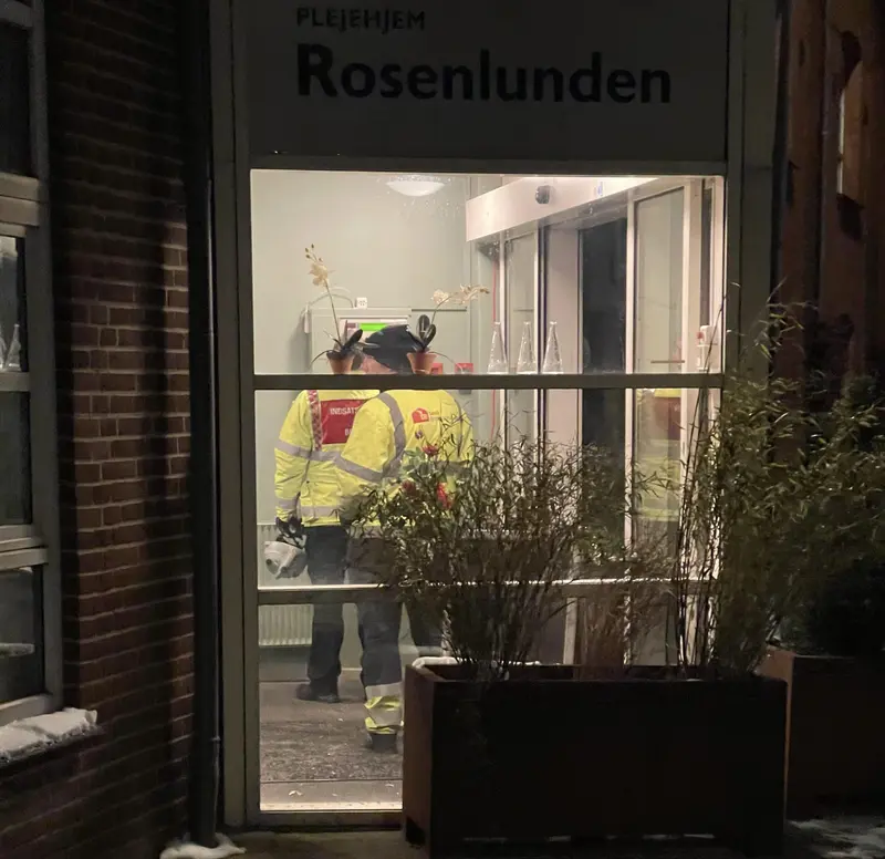 Brandvæsenet blev kaldt ud til plejecenter
