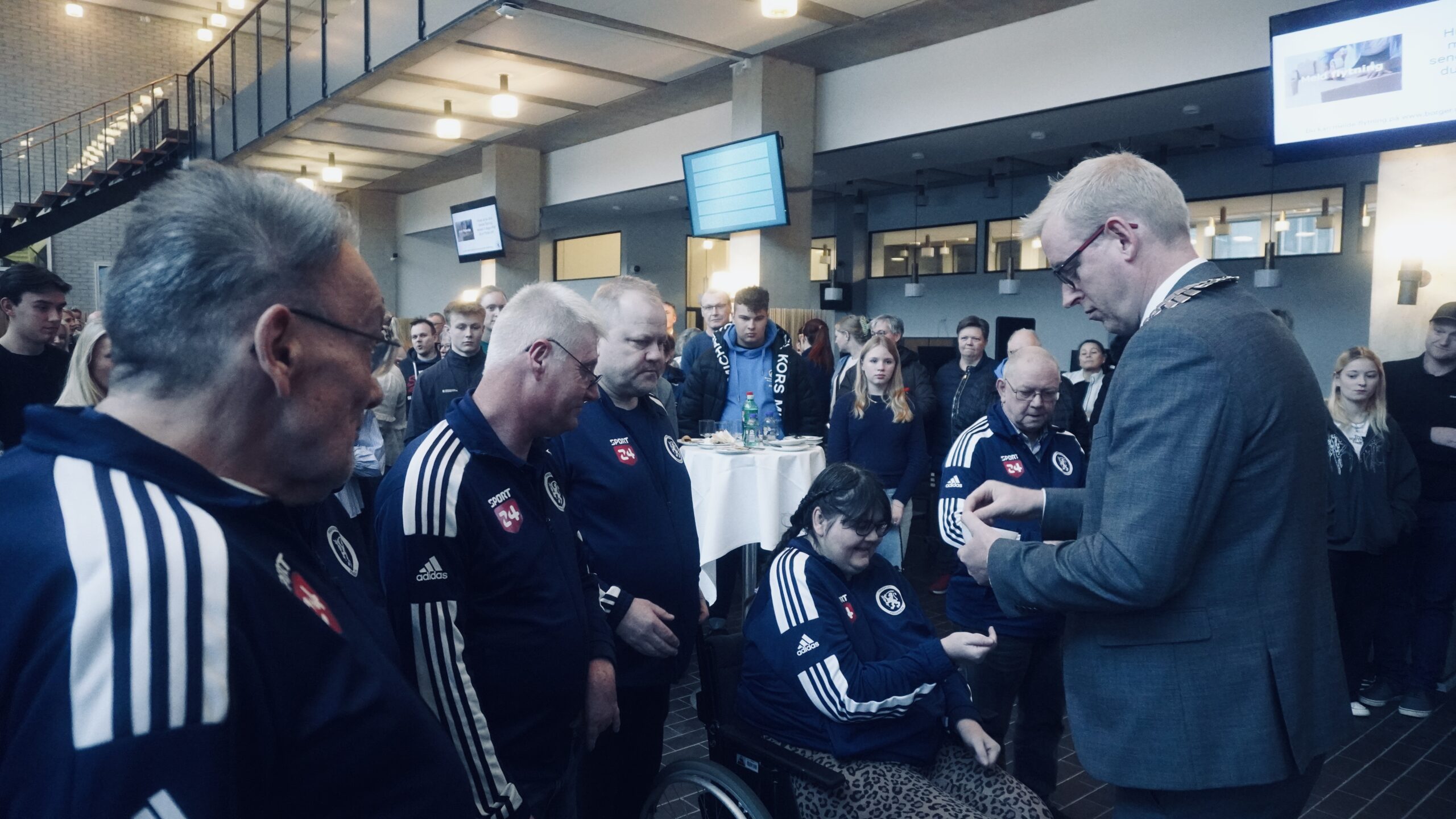 Medaljevindere blev hyldet