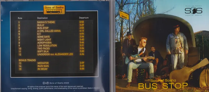 Sons of Sasha's nye CD, "Bus Stop," en blandet oplevelse
