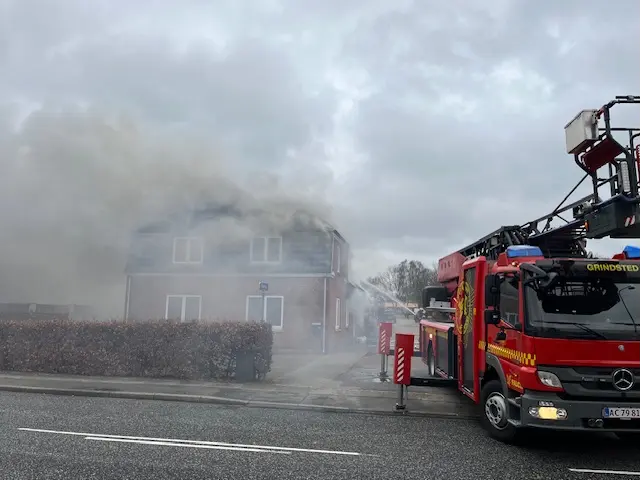 Større brand i Sdr. Omme