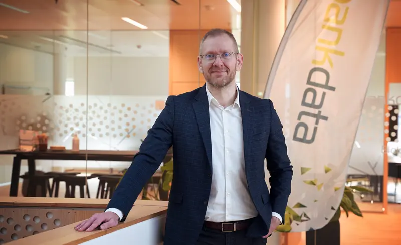 Bankdatas nye Vice President er drevet af at knuse uoverskuelige problemer