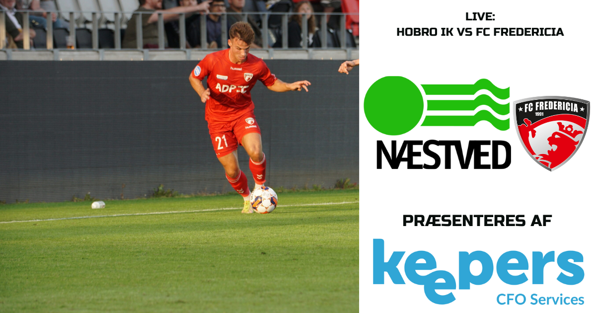 Live: FC Fredericia møder bundhold