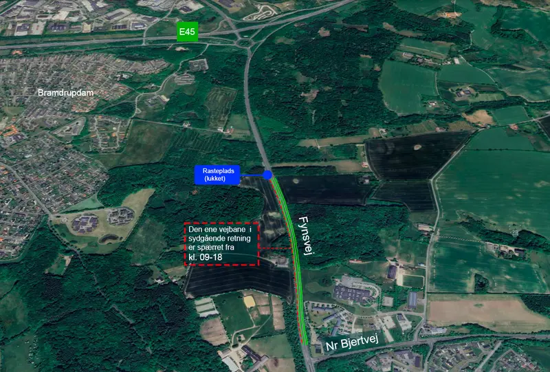 Fjernvarmearbejdet på Fynsvej vil påvirke trafikken
