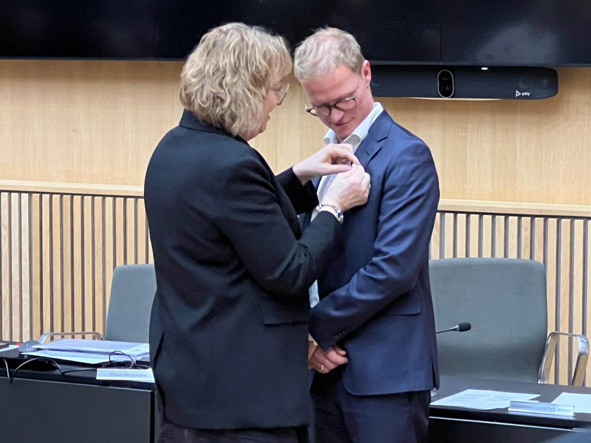 Borgmester blev hædret