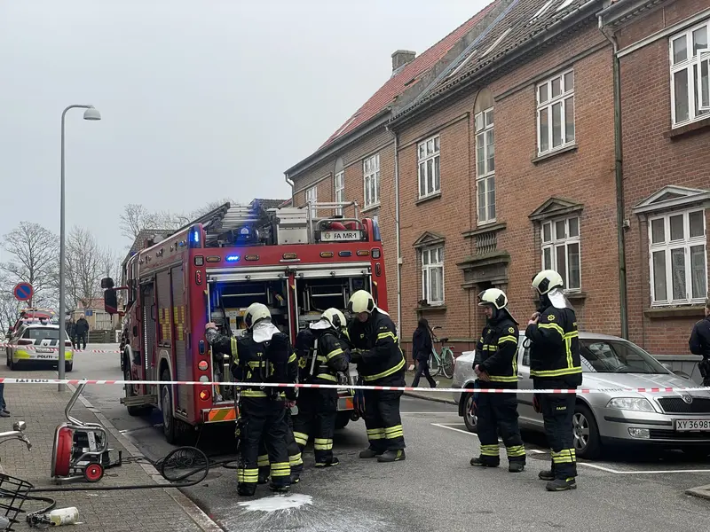 Røgudvikling i Falstersgade