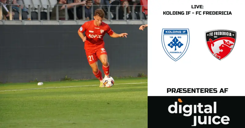 LIVE: Lokalopgør mellem Kolding IF og FC Fredericia