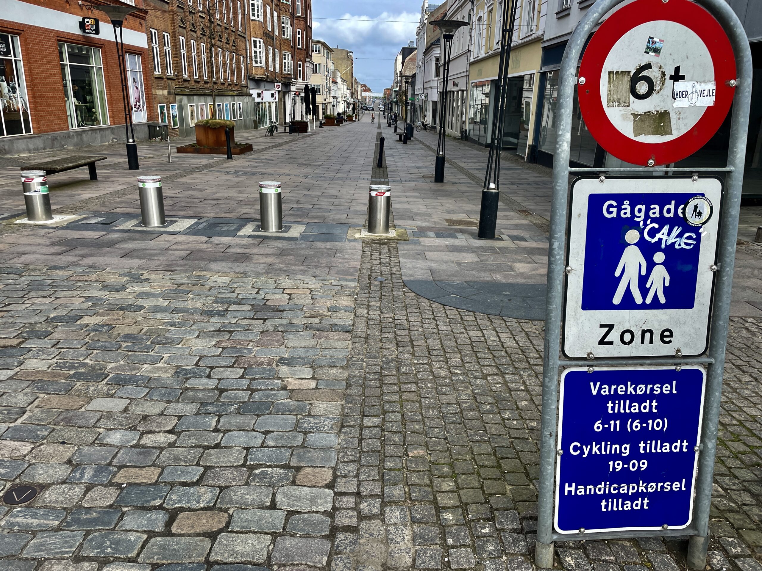 Nu sker det: Danmarksgade åbnes op