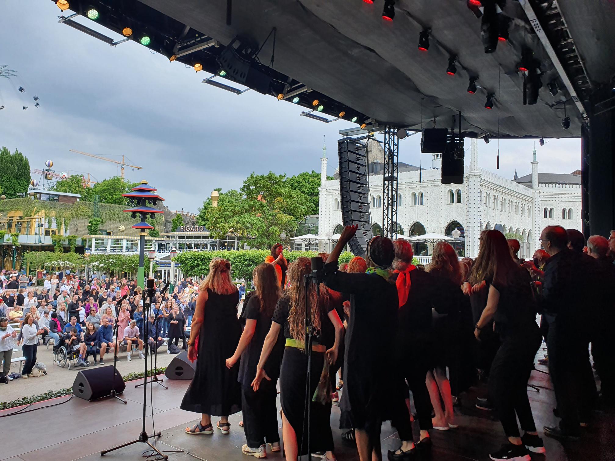 60 gospelsangere fra Fredericia rammer Tivoli til Danmarks største gospelfestival