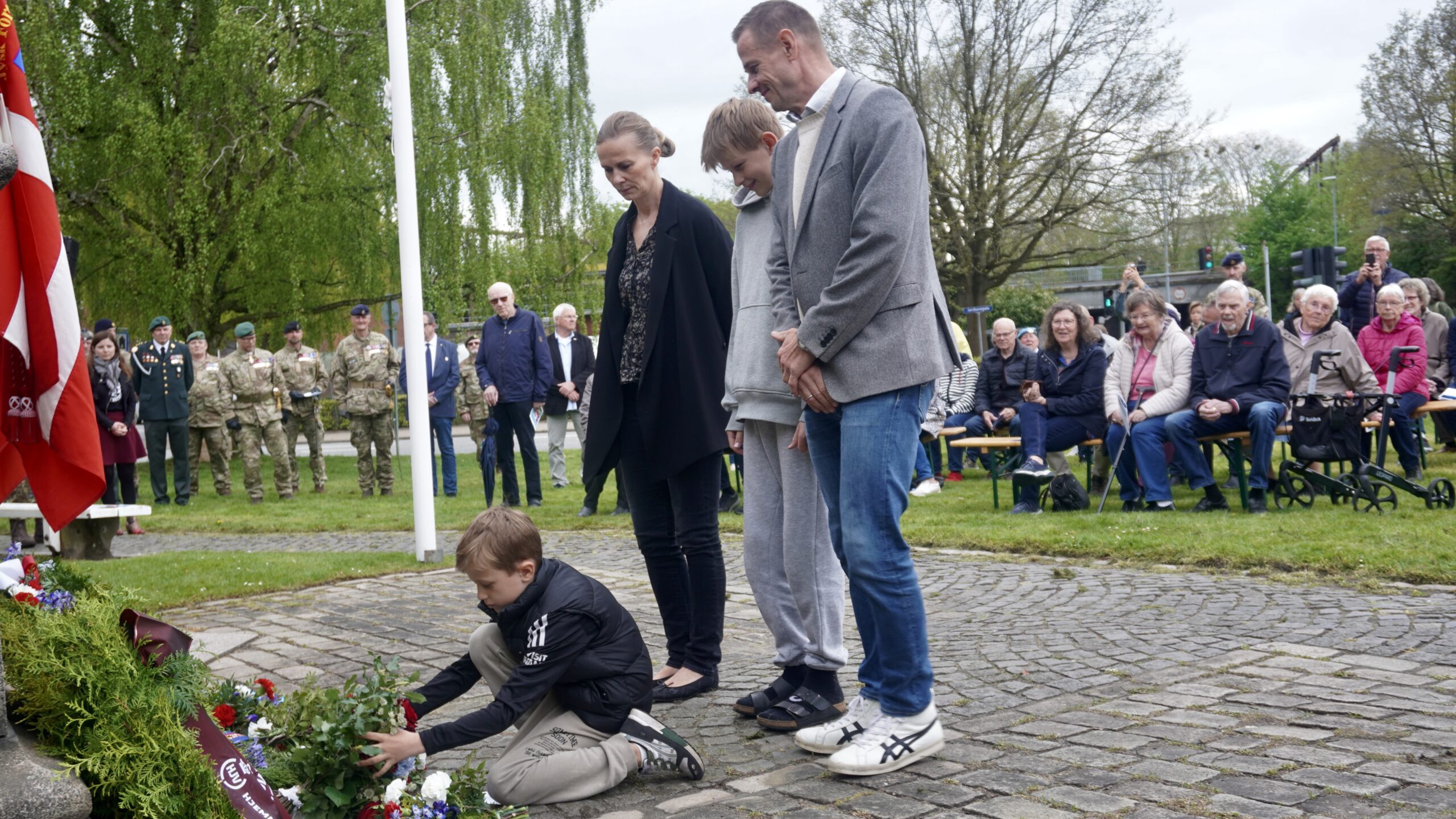 4. maj blev markeret med tanker om krigene