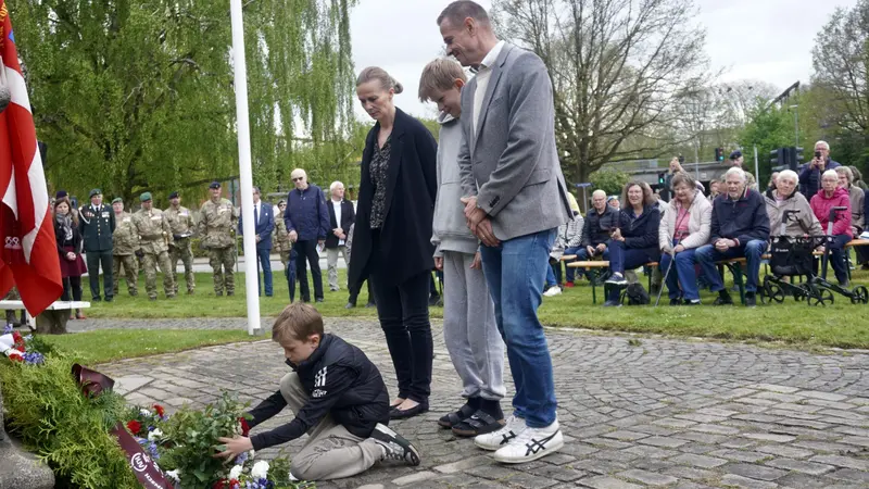 4. maj blev markeret med tanker om krigene