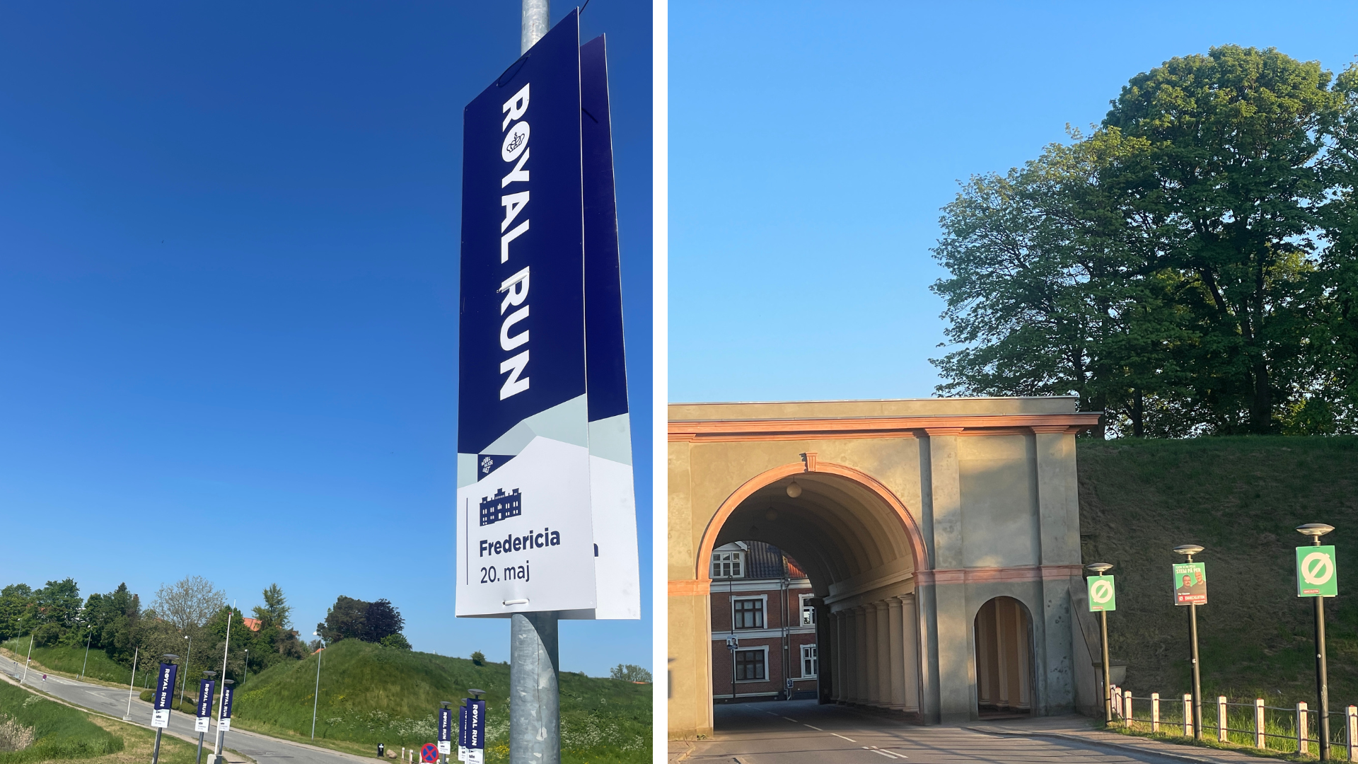 Valgplakater skaber debat op til Royal Run