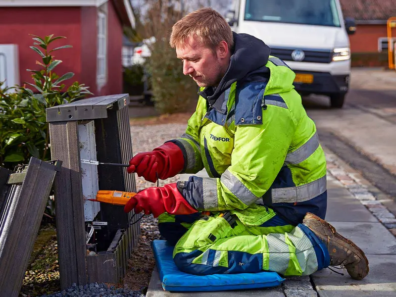 Over 1.200 husstande uden strøm i Fredericia