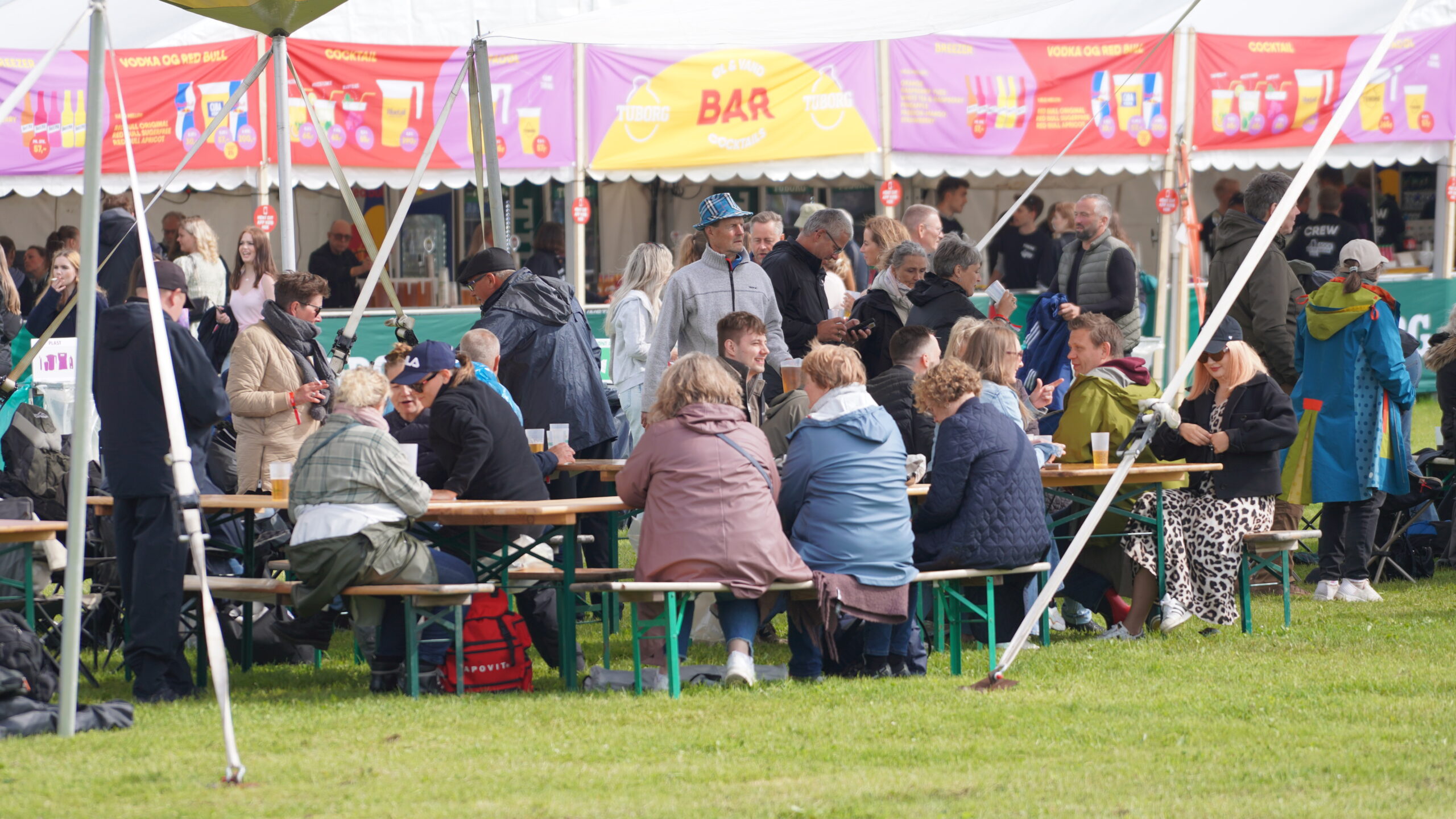 To personer kom op at slås til Rock Under Broen