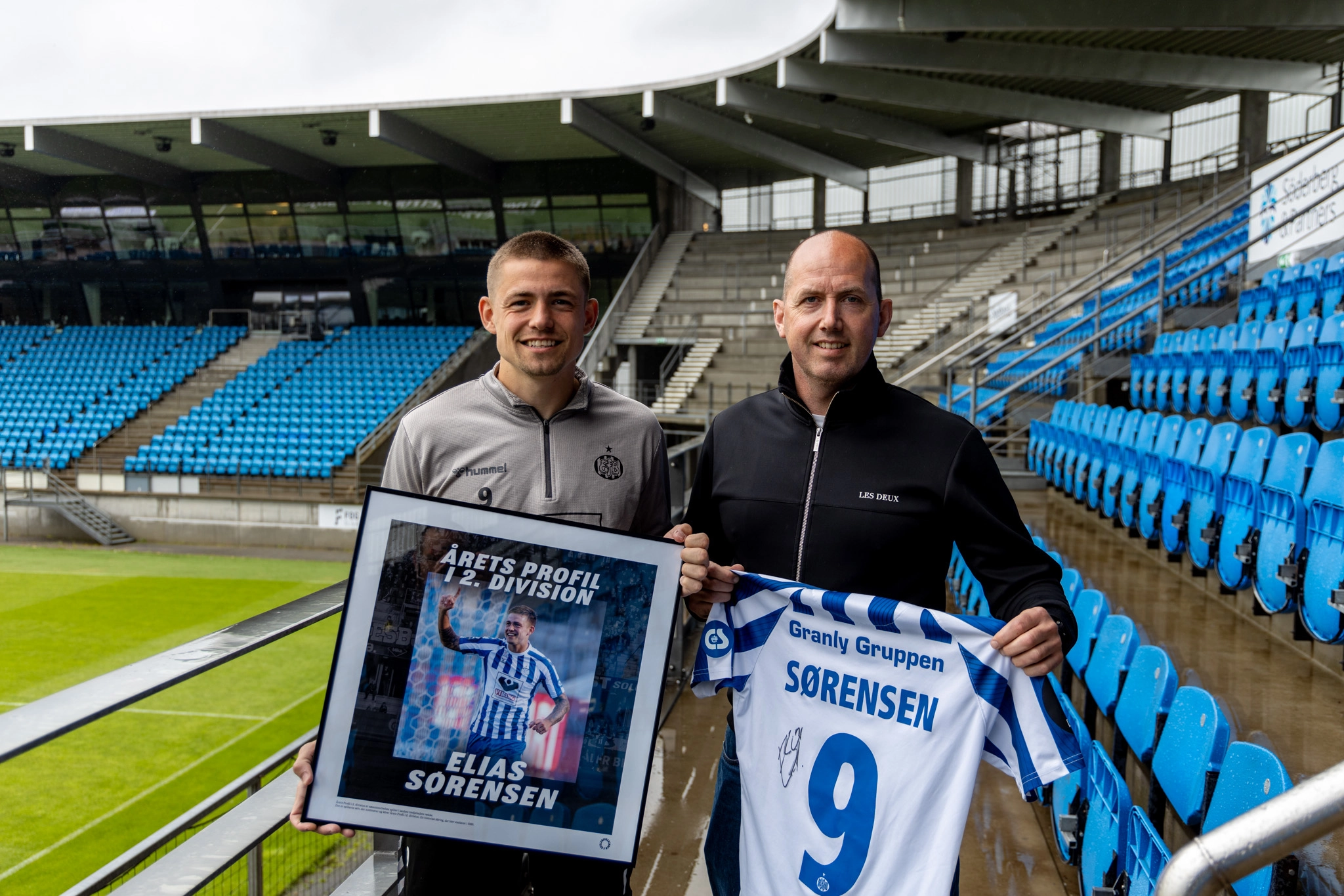 Spillerne har valgt Elias Sørensen som Årets Profil i 2. Division 2023/2024