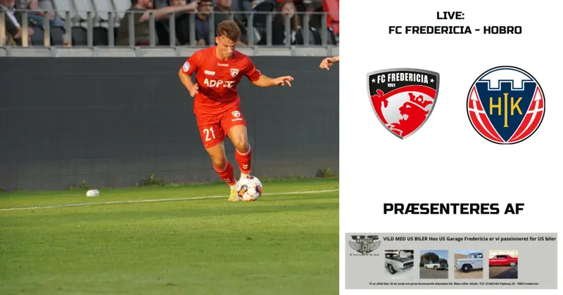 LIVE: FC Fredericia jagter tredjepladsen i sæsonens sidste kamp