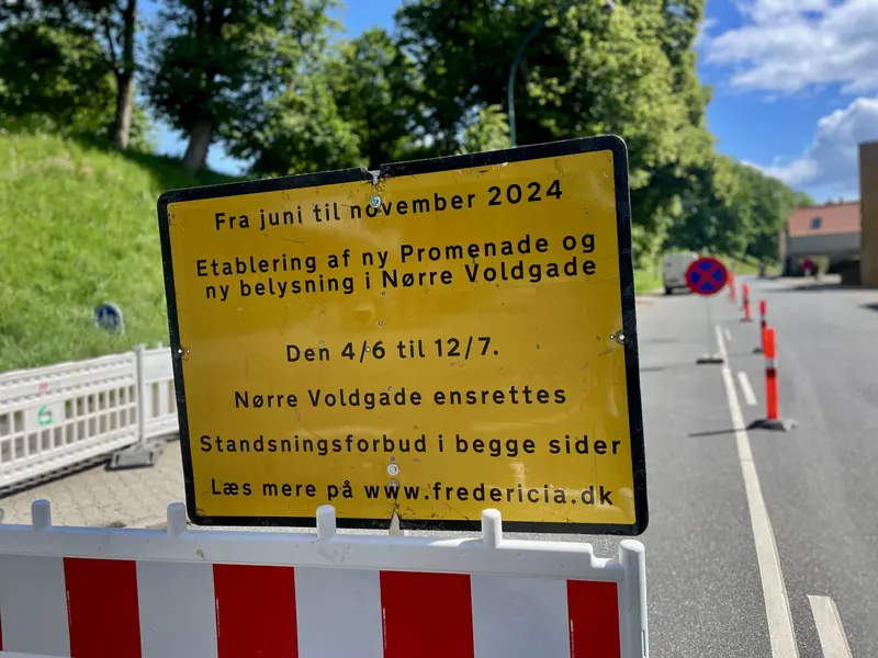 Ensretningen som følge af voldprojekt er startet