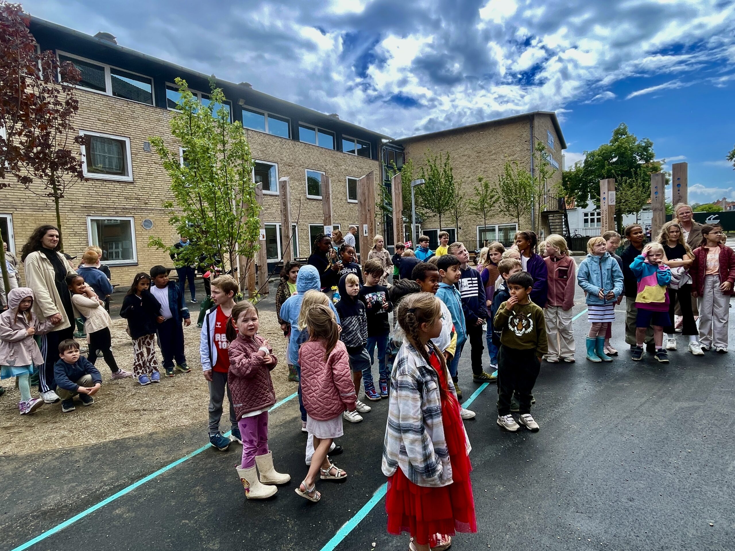 Vestre Skole fejrede nyrenoverede rammer med åbent hus