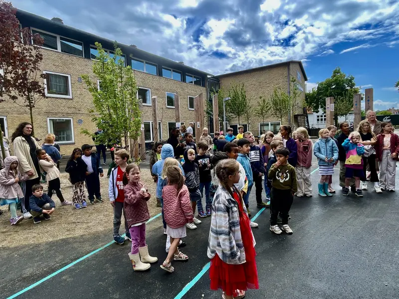 Vestre Skole fejrede nyrenoverede rammer med åbent hus