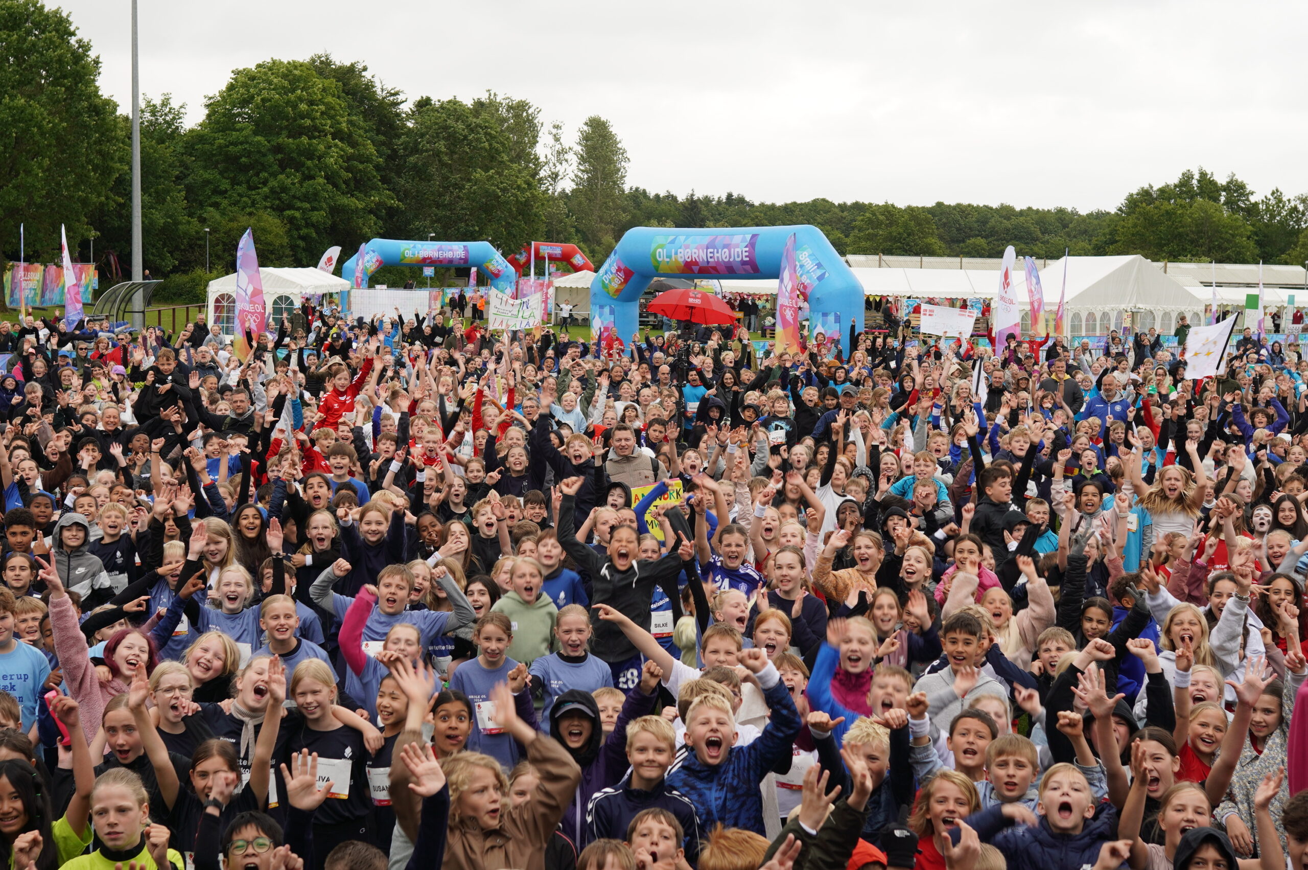 Skole OL-finalen er skudt i gang
