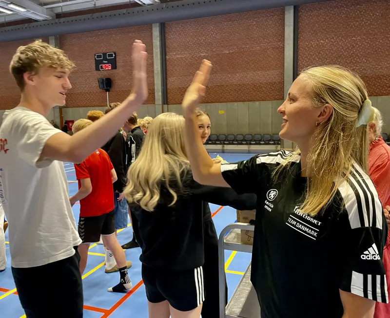 Idrætstalenter sendte Alberte til OL med highfives