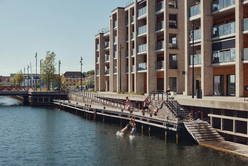 Kanalbyen i Fredericia oplever rekordhøjt boligsalg i 2024