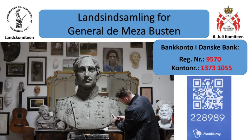 Støt Landsindsamlingen til General de Meza busten