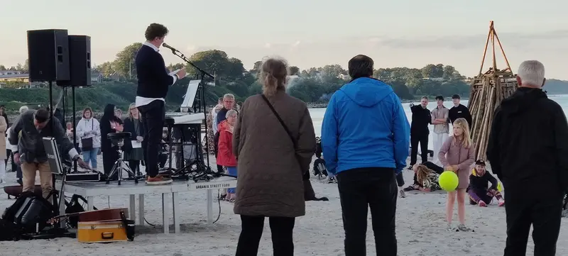 Sol, sommer og festlig stemning