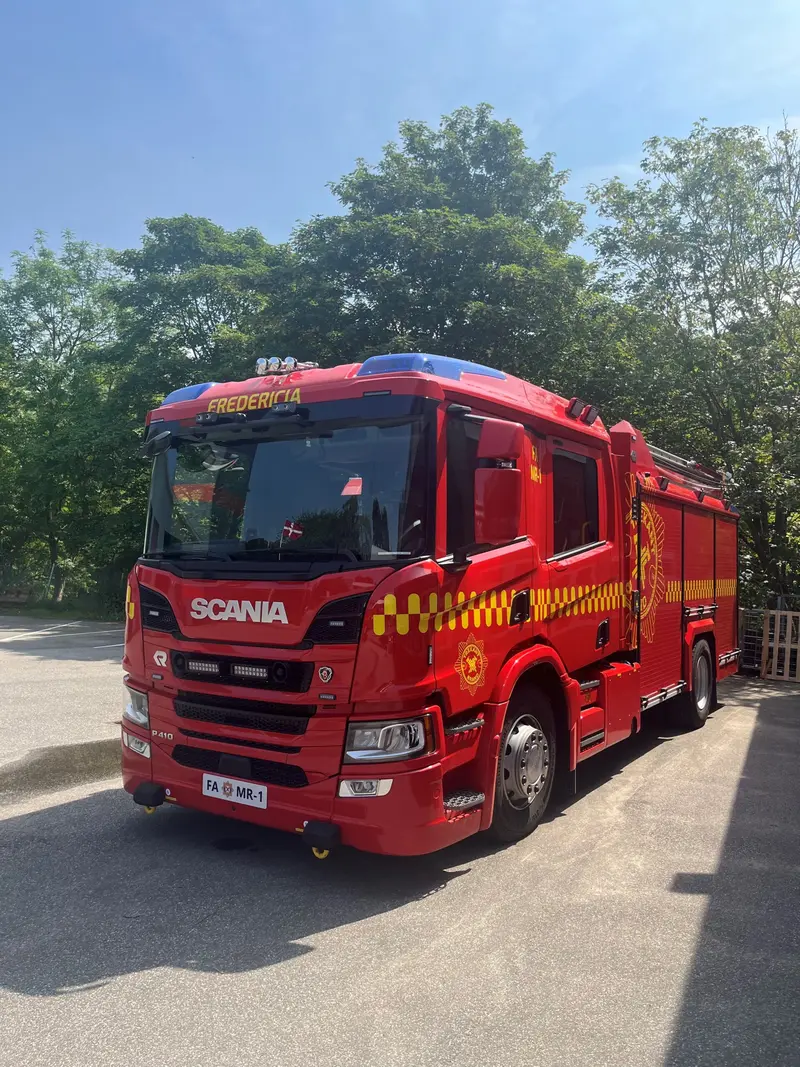En person sigtet efter brand i Kolding