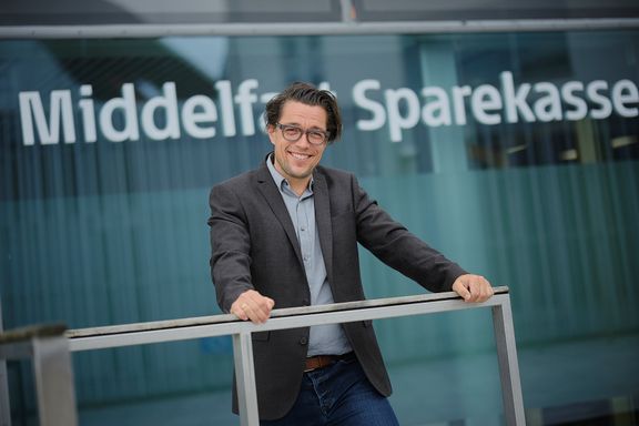 Anders Peter Skjoldborg er ny erhvervsrådgiver i Middelfart Sparekasse