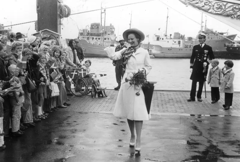 Siden 1949 har Dronningen fejret jubilæum i Fredericia