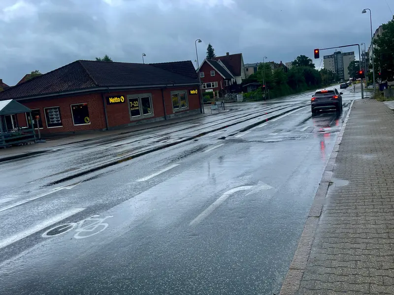 Man skal være opmærksom i farligt kryds