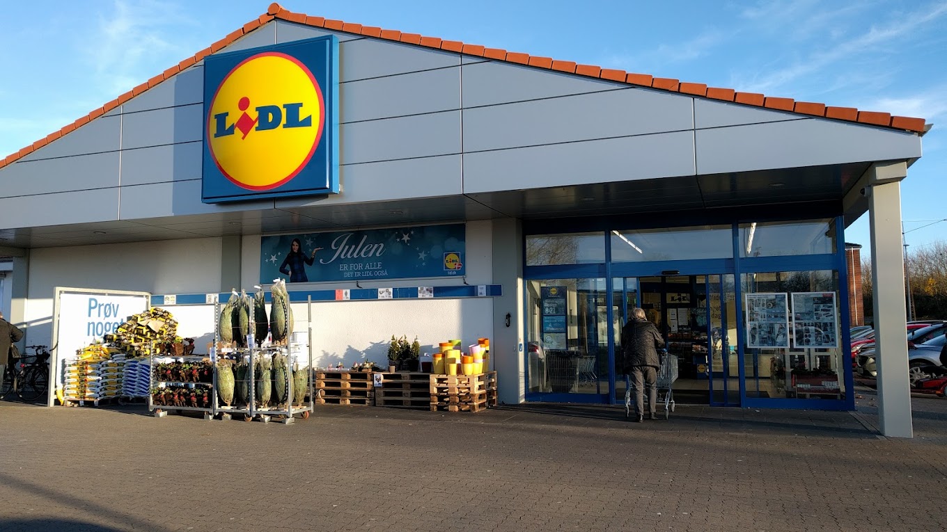 Snavs i Lidl giver sur smiley og bøde