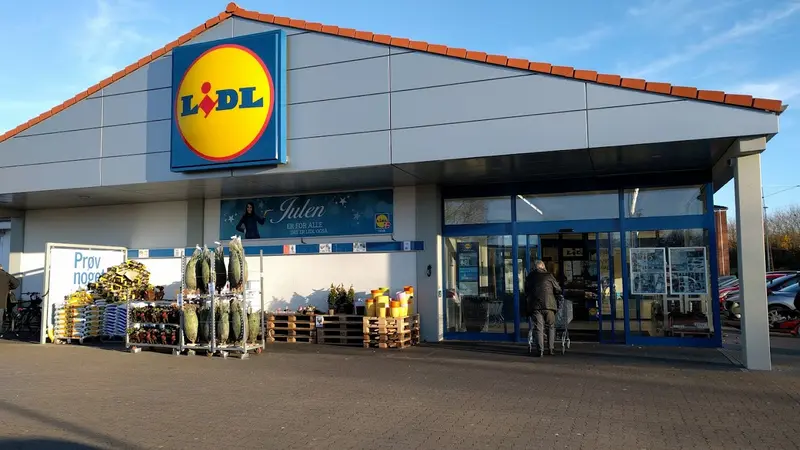 Snavs i Lidl giver sur smiley og bøde