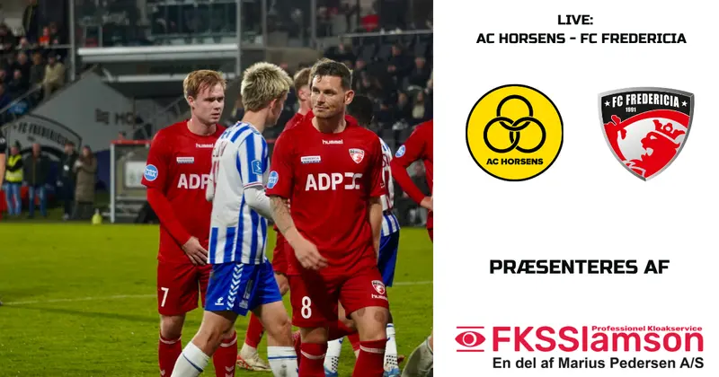 Live: FC Fredericia indleder sæsonen mod oprykningsfavoritter