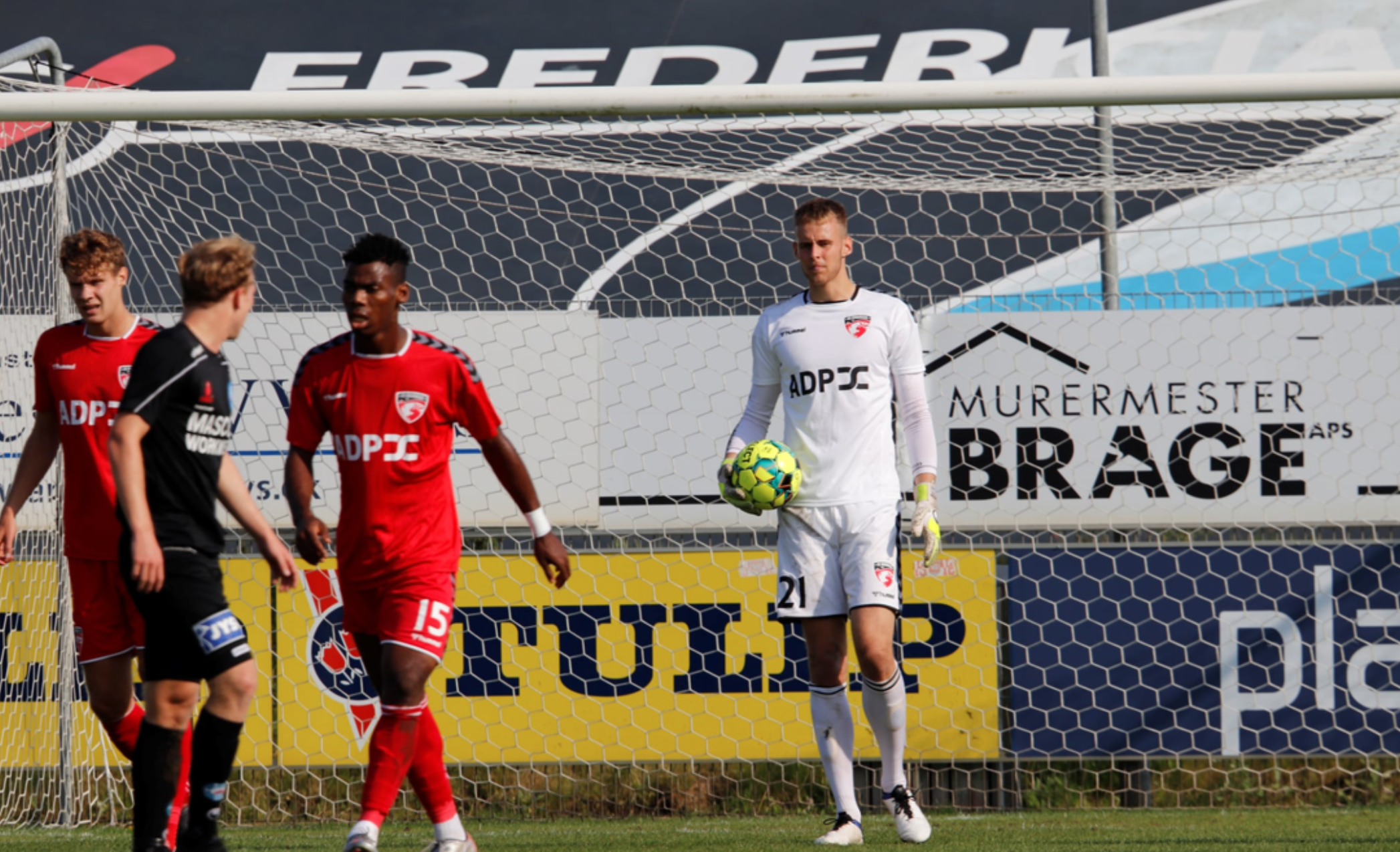Mestrenes nye førstekeeper var et plankeværk i FC Fredericia